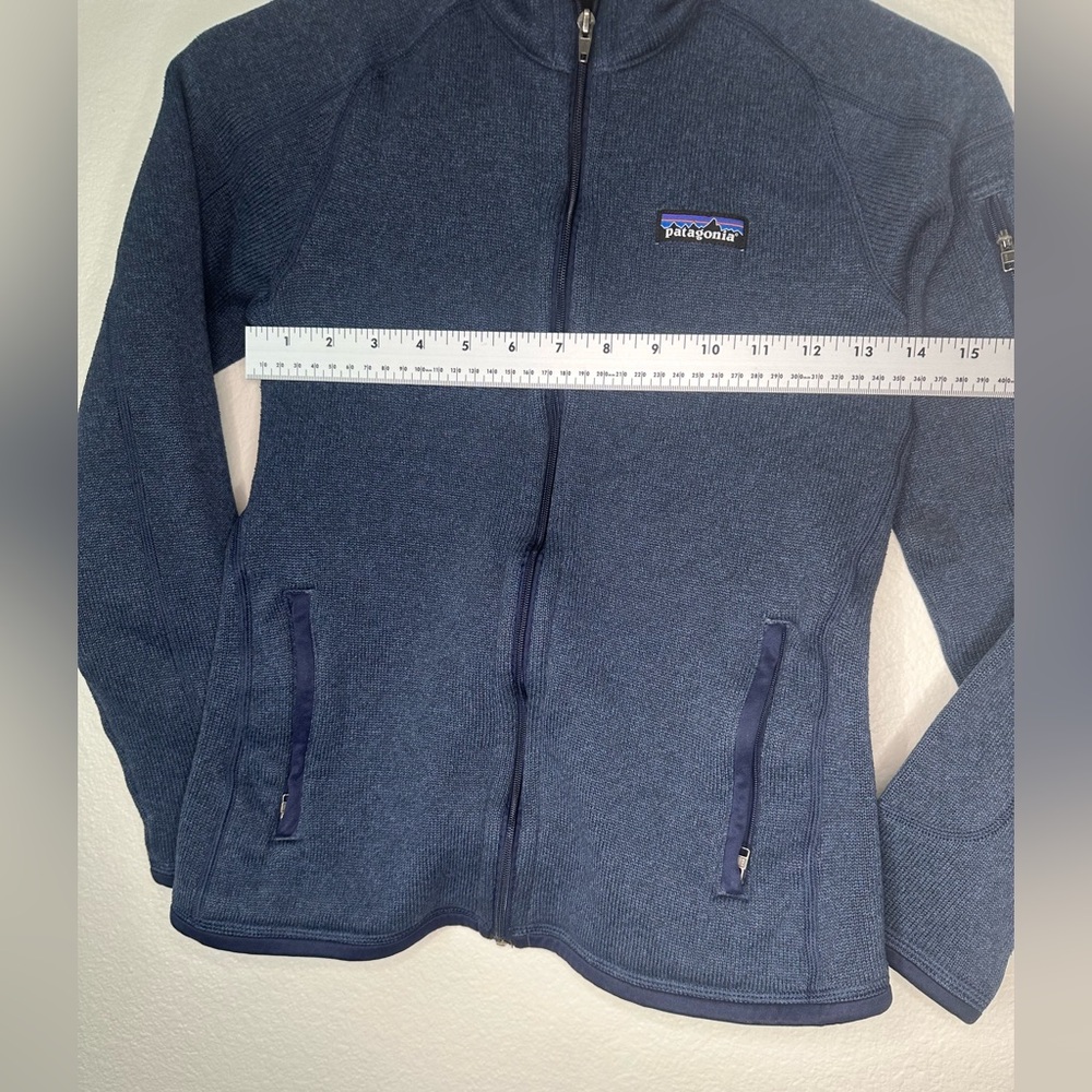 Patagonia Better Sweater Full Zip Navy Blue - Picture 7 of 9